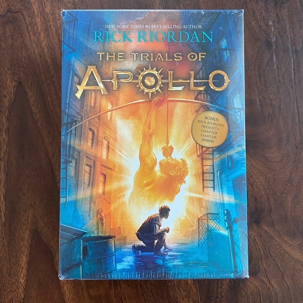 NEW Trials of Apollo Series By Rick Riordan 3-Book Paperback Boxed Set